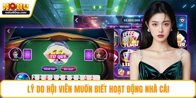 NOHU Hoạt Động Bao Lâu Và Vì Sao Được Khách Hàng Tin Chọn 3 Lý do hội viên muốn biết hoạt động nhà cái